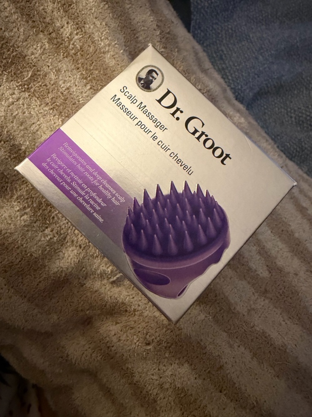 Dr. Groot- Purple Scalp Massager